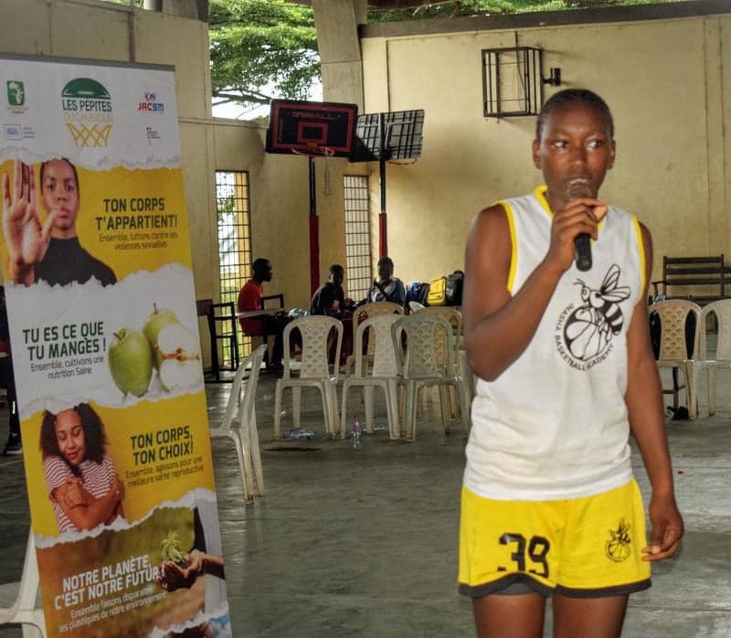 Tournoi de lancement du programme basketball du projet « Les pépites du Cameroun »