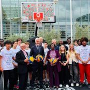 Tournoi démonstratif de basket 3×3  dans le cadre du sommet de l’AIRF